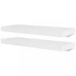 4 db fehér fali polc 60 cm