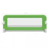 2 db zöld biztonsági leesésgátló 102 x 42 cm