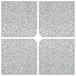 4 db szürke négyszög alakú gránit napernyőtalp nehezék 100 kg