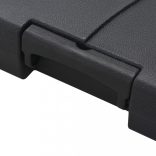 szürkésbarna kültéri napernyő hordozható talppal