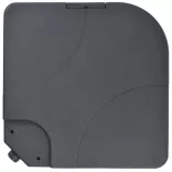 piros kültéri napernyő hordozható talppal