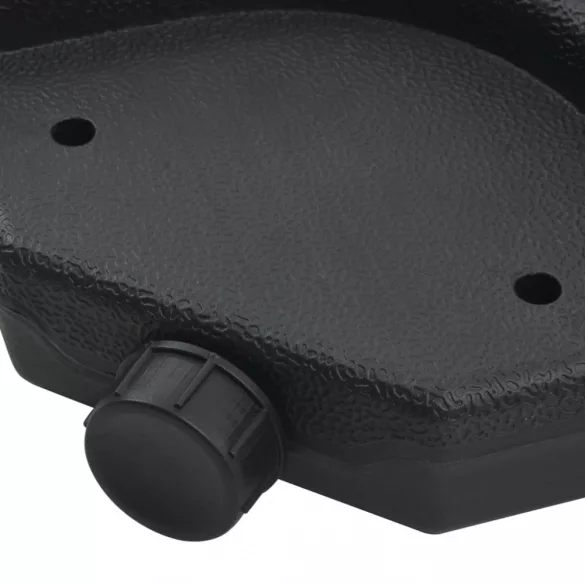 piros kültéri napernyő hordozható talppal