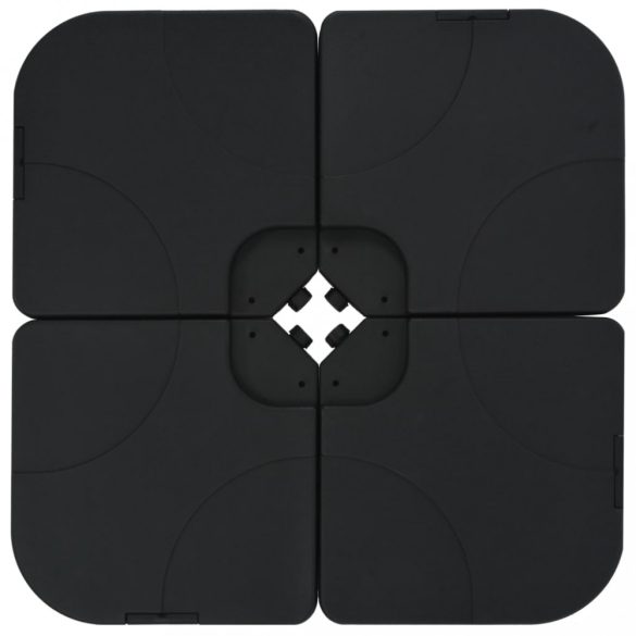 szürkésbarna kültéri napernyő hordozható talppal