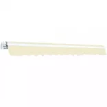 krémfehér kézi működtetésű összecsukható napellenző 600 cm