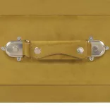 2 db mustársárga bársony éjjeliszekrény 40 x 35 x 40 cm