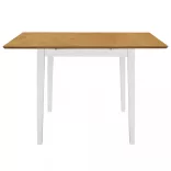 5-részes fehér MDF étkezőgarnitúra