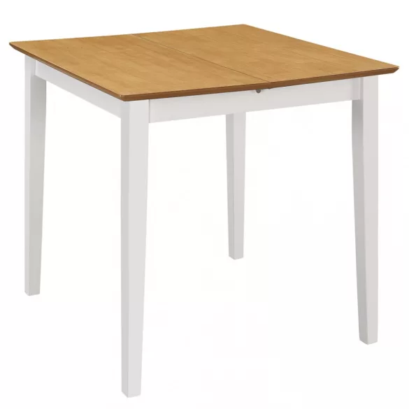 5-részes fehér MDF étkezőgarnitúra