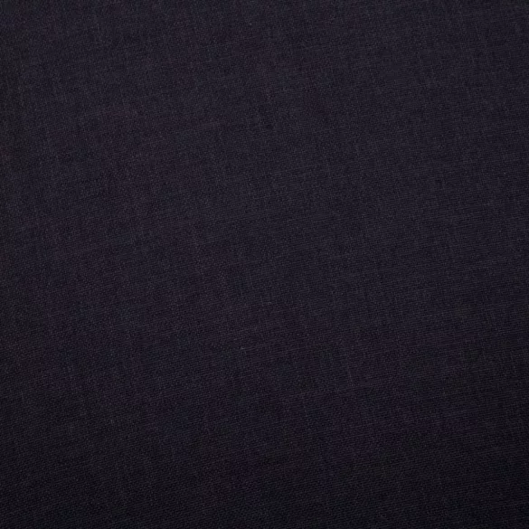 2-részes fekete szövet kanapészett