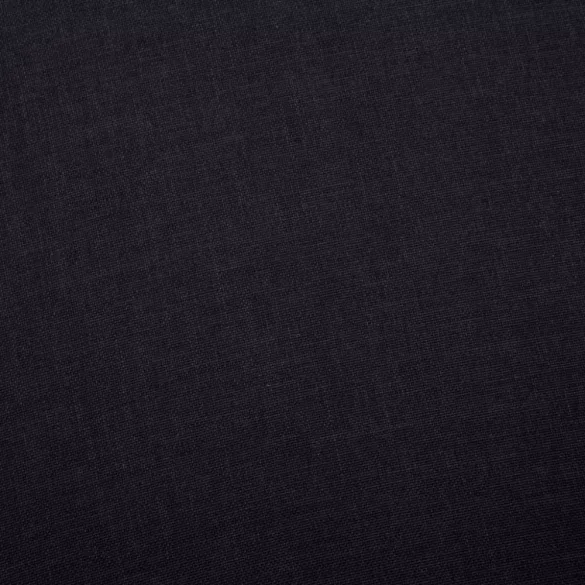 2-részes fekete szövet kanapészett