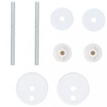 2 db kagylómintás MDF WC-ülőke