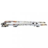 2 db kavicsmintás MDF WC-ülőke lassan csukódó fedéllel