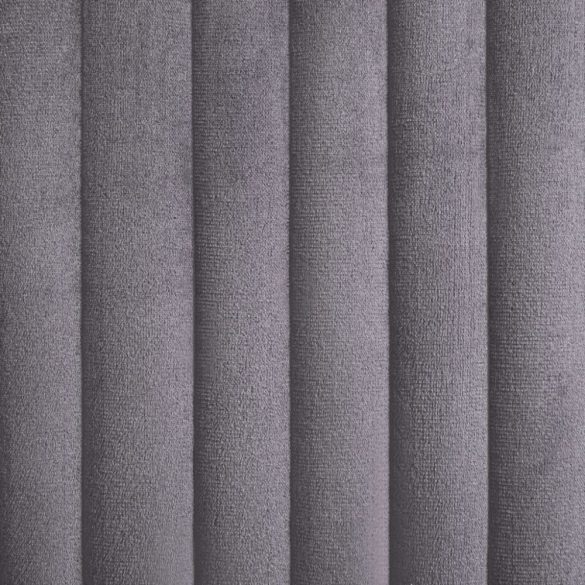 6 db szürke bársony étkezőszék