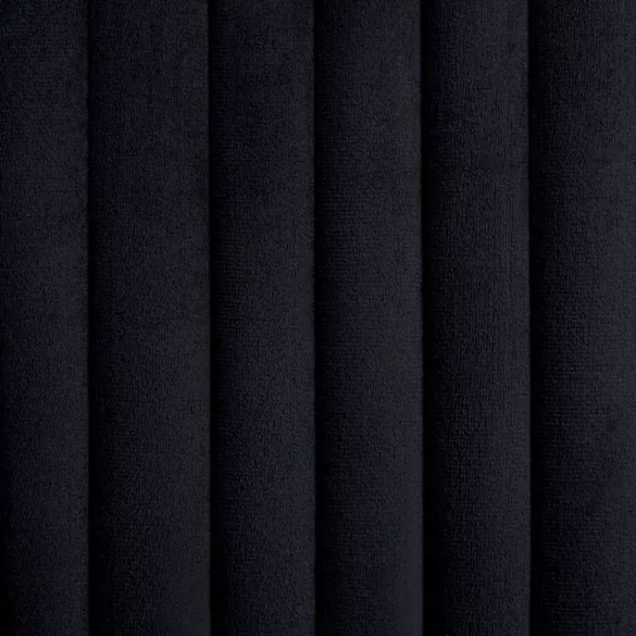 6 db fekete bársony étkezőszék