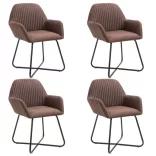 4 db barna szövet étkezőszék