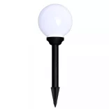 8 db kültéri gyalogjáró LED-lámpa cölöppel 15 cm