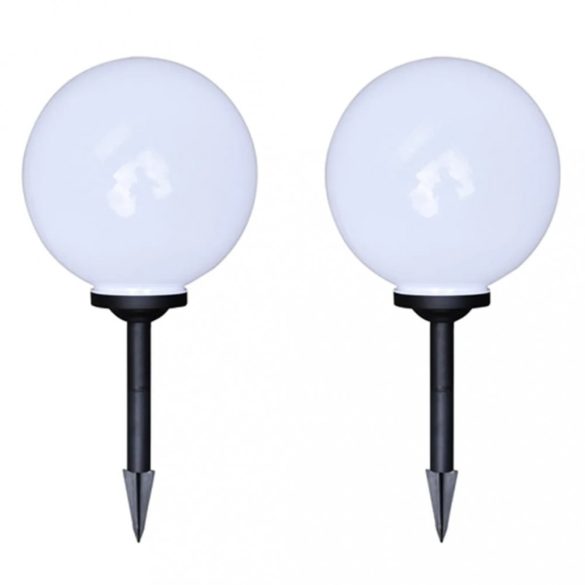 4 db kültéri gyalogjáró LED-lámpa cölöppel 30 cm