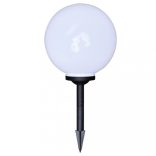 4 db kültéri gyalogjáró LED-lámpa cölöppel 30 cm