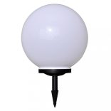 2 db kültéri gyalogjáró LED-lámpa cölöppel 40 cm