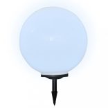 2 db kültéri gyalogjáró LED-lámpa cölöppel 50 cm