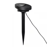 6 db LED kerti gömblámpa cövekkel és napelemmel