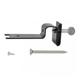 12 darab fekete kültéri napelemes LED kerítéslámpa