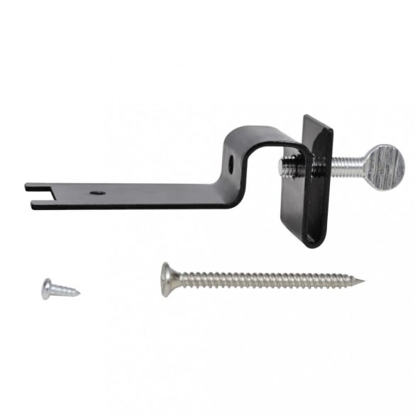 12 darab fekete kültéri napelemes LED kerítéslámpa