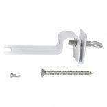 12 darab fehér kültéri napelemes LED kerítéslámpa