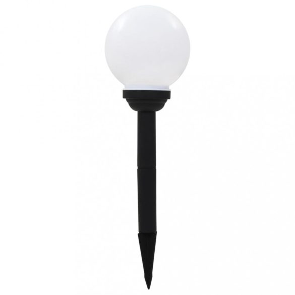 8 db napelemes kültéri LED gömblámpa 15 cm RGB