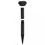 8 db napelemes kültéri LED gömblámpa 15 cm RGB