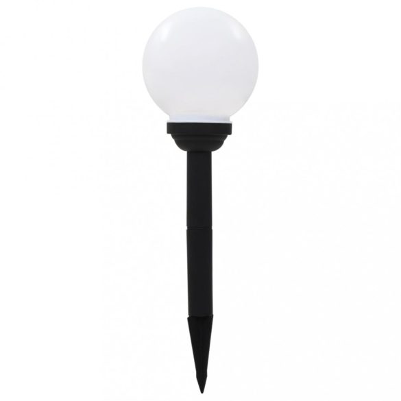 6 db napelemes kültéri LED gömblámpa 20 cm RGB