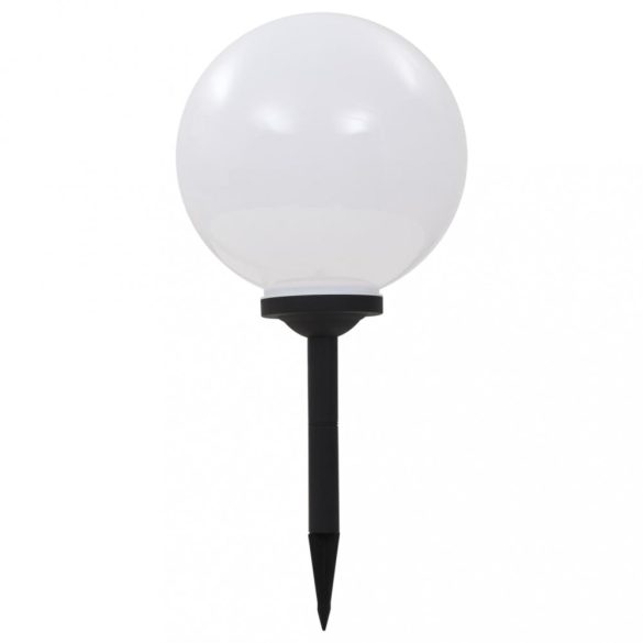 4 db napelemes kültéri LED gömblámpa 30 cm RGB