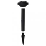 4 db napelemes kültéri LED gömblámpa 30 cm RGB