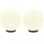 4 db LED gömblámpa 20 cm PMMA