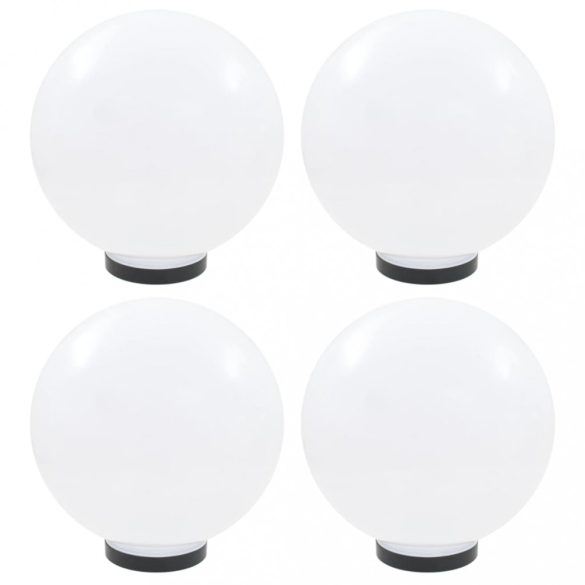 4 db LED gömblámpa 30 cm PMMA
