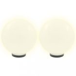 4 db LED gömblámpa 30 cm PMMA