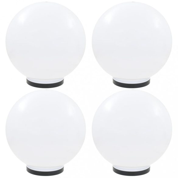 4 db LED gömblámpa 40 cm PMMA