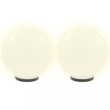 4 db LED gömblámpa 40 cm PMMA