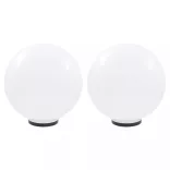 2 db LED gömblámpa 50 cm PMMA