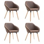 4 db barna szövet étkezőszék