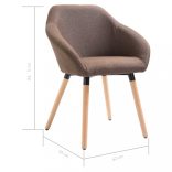 6 db barna szövet étkezőszék