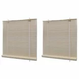 2 db természetes bambuszroló 120 x 160 cm