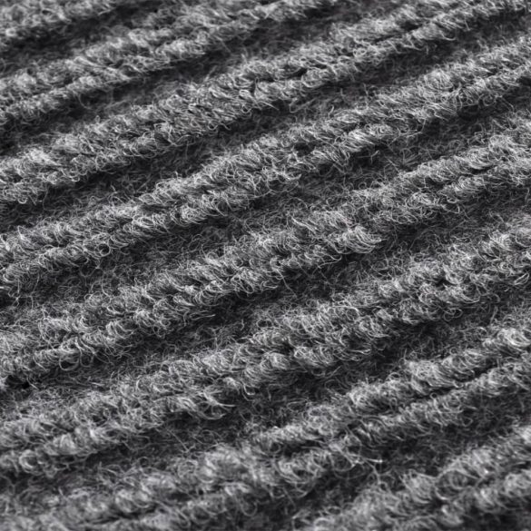 2 db szürke PVC lábtörlő 90 x 60 cm