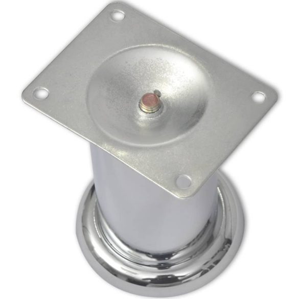 8 db kerek króm kanapéláb 60 mm