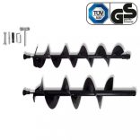 acél csigafúró-/talajfúrókészlet