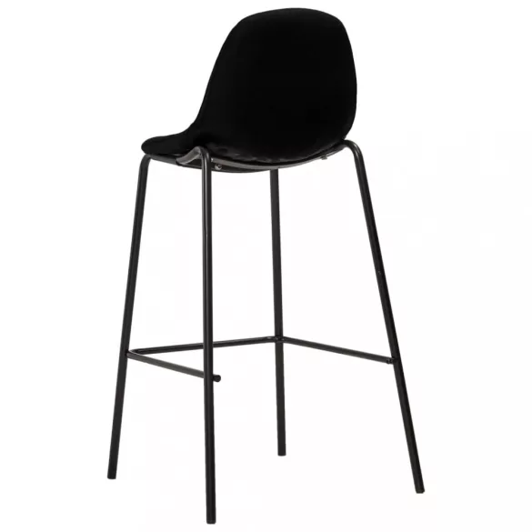 5-részes fekete szövet bárszett