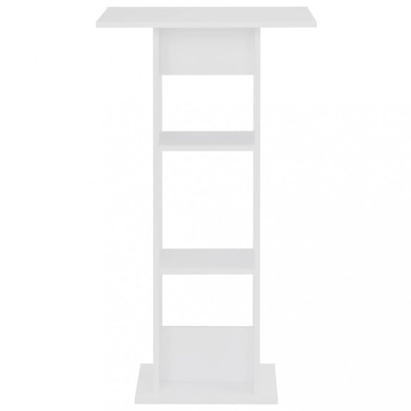 fehér bárasztal 60 x 60 x 110 cm