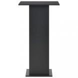 280206  Bar Table Black 60x60x110 cm