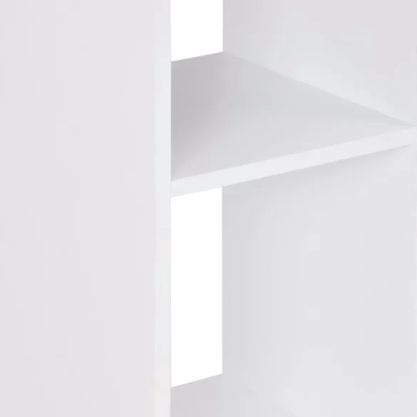 fehér és betonszürke bárasztal 60 x 60 x 110 cm