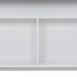 fehér bárasztal 2 asztallappal 130 x 40 x 120 cm