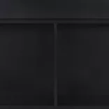 fekete bárasztal 2 asztallappal 130 x 40 x 120 cm